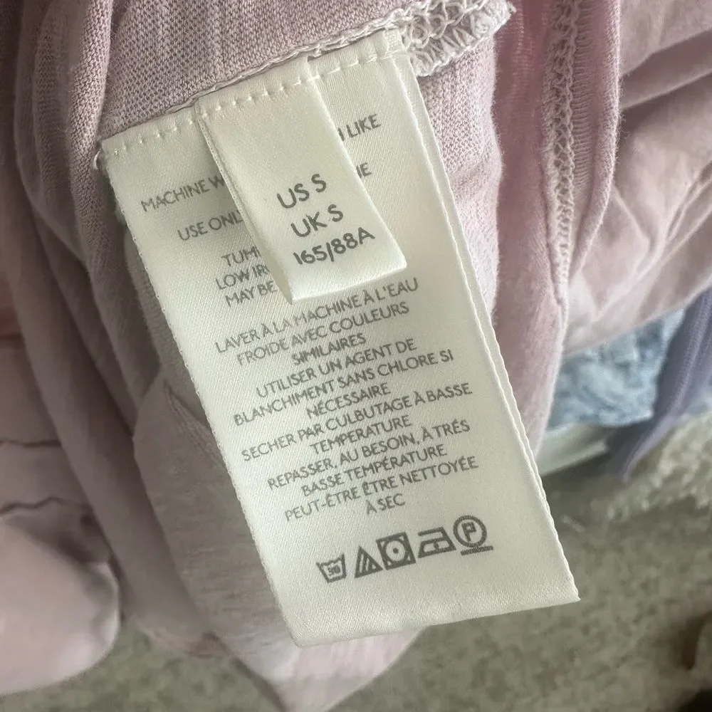 Free People WTF Snow Drop Henley S (Rose)